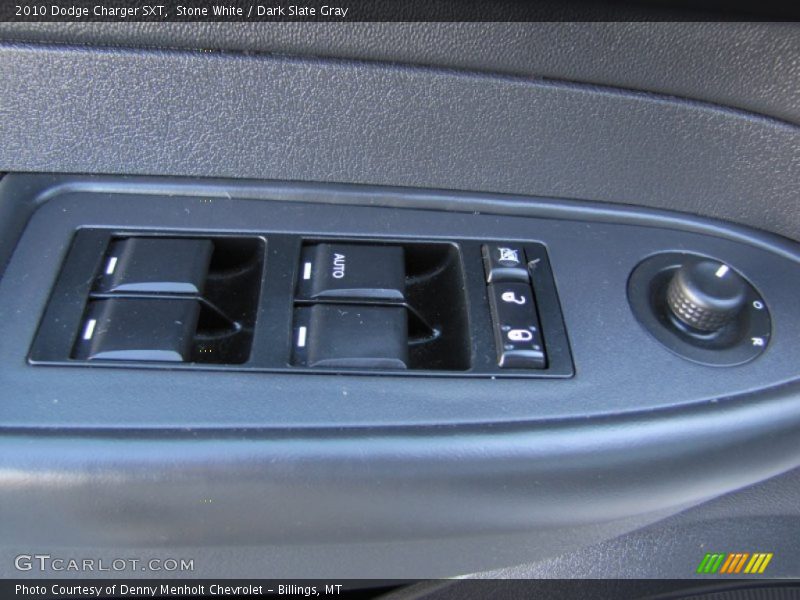 Stone White / Dark Slate Gray 2010 Dodge Charger SXT