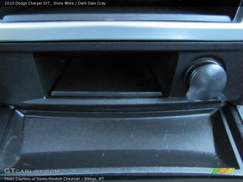 Stone White / Dark Slate Gray 2010 Dodge Charger SXT