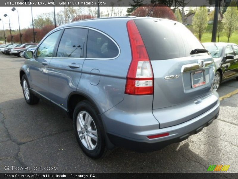 Glacier Blue Metallic / Ivory 2011 Honda CR-V EX-L 4WD