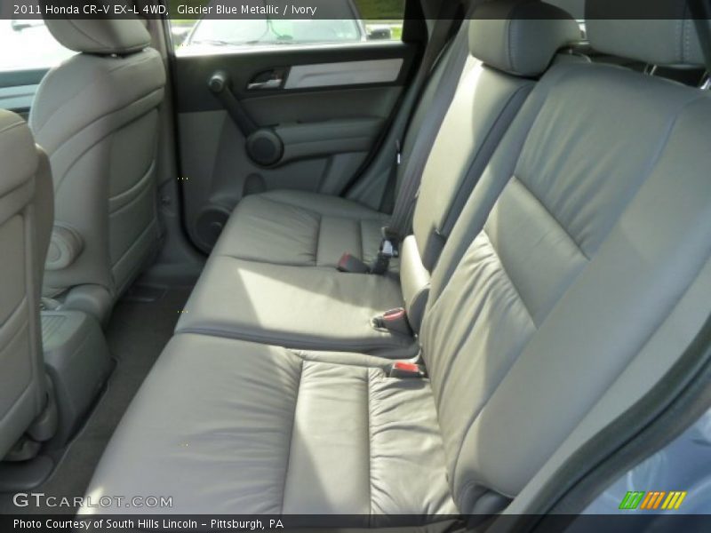 Glacier Blue Metallic / Ivory 2011 Honda CR-V EX-L 4WD