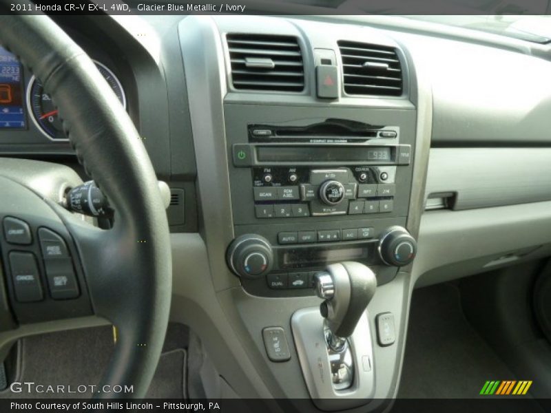 Glacier Blue Metallic / Ivory 2011 Honda CR-V EX-L 4WD