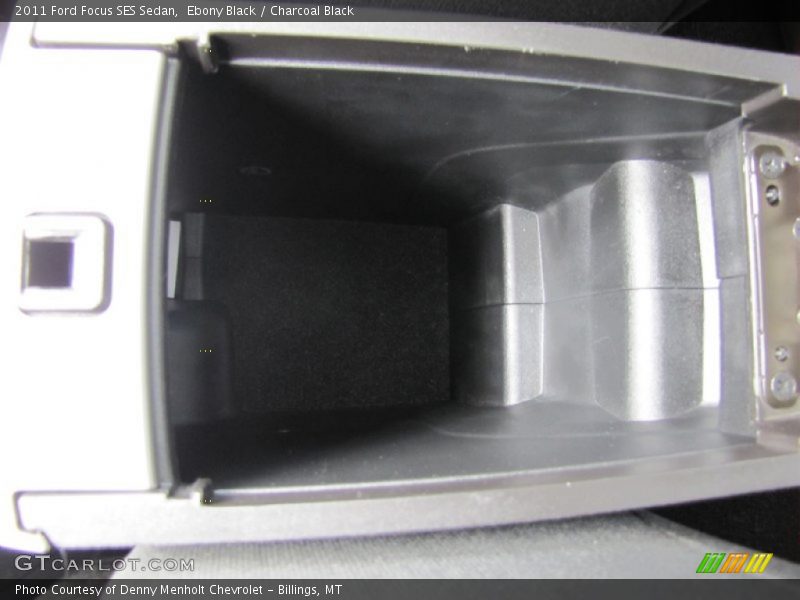 Ebony Black / Charcoal Black 2011 Ford Focus SES Sedan
