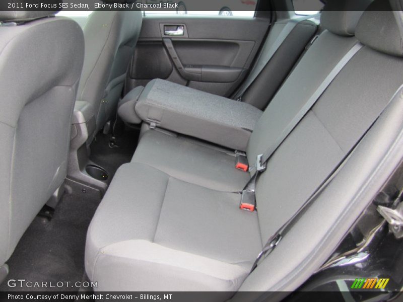 Ebony Black / Charcoal Black 2011 Ford Focus SES Sedan