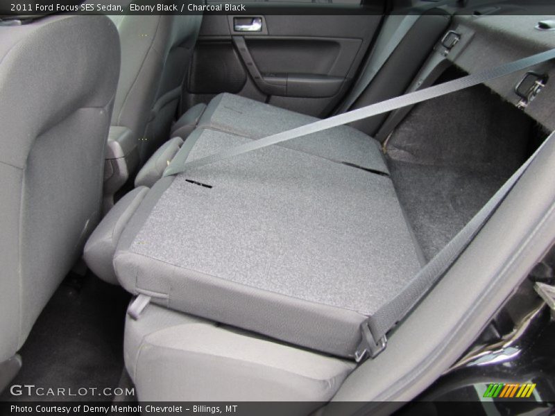 Ebony Black / Charcoal Black 2011 Ford Focus SES Sedan