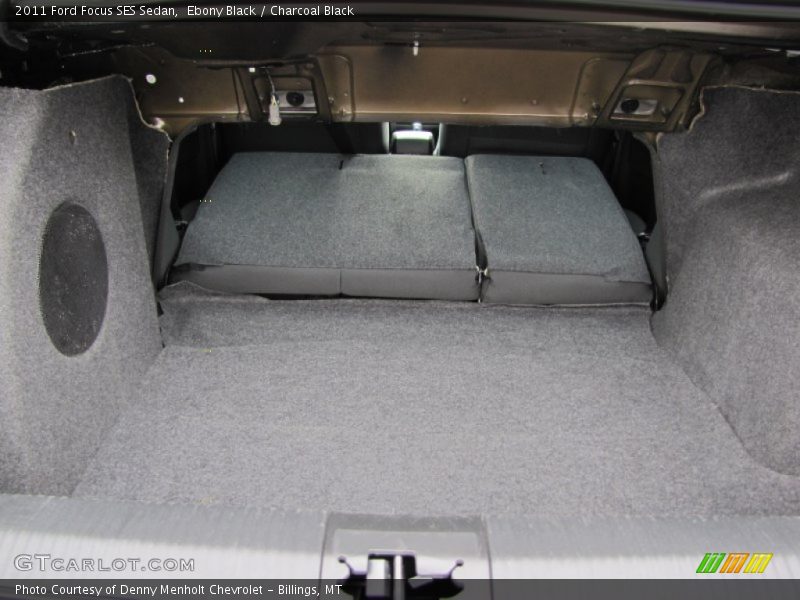 Ebony Black / Charcoal Black 2011 Ford Focus SES Sedan