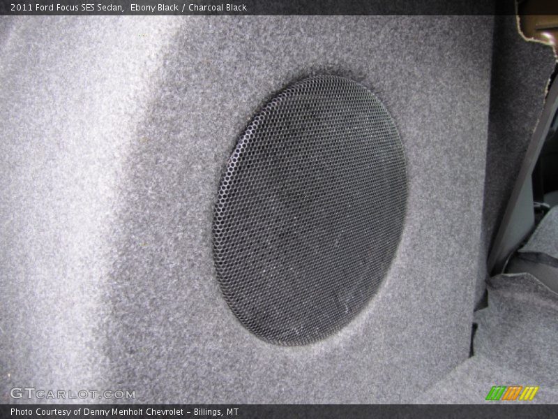 Ebony Black / Charcoal Black 2011 Ford Focus SES Sedan