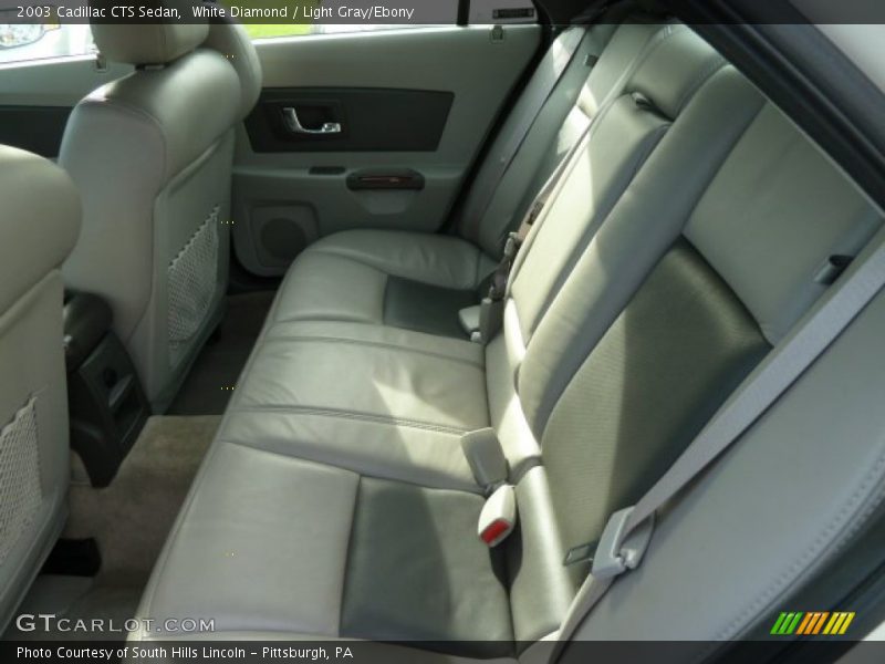 White Diamond / Light Gray/Ebony 2003 Cadillac CTS Sedan