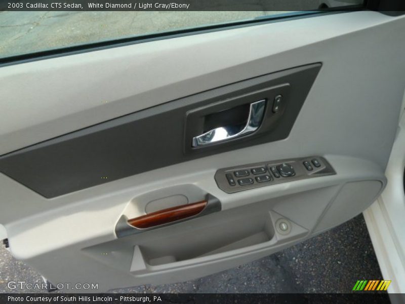 White Diamond / Light Gray/Ebony 2003 Cadillac CTS Sedan
