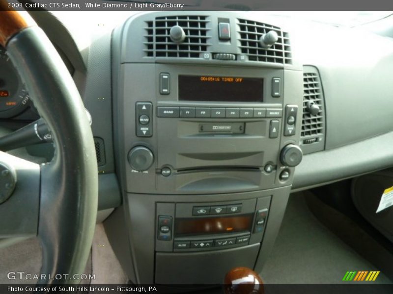 White Diamond / Light Gray/Ebony 2003 Cadillac CTS Sedan