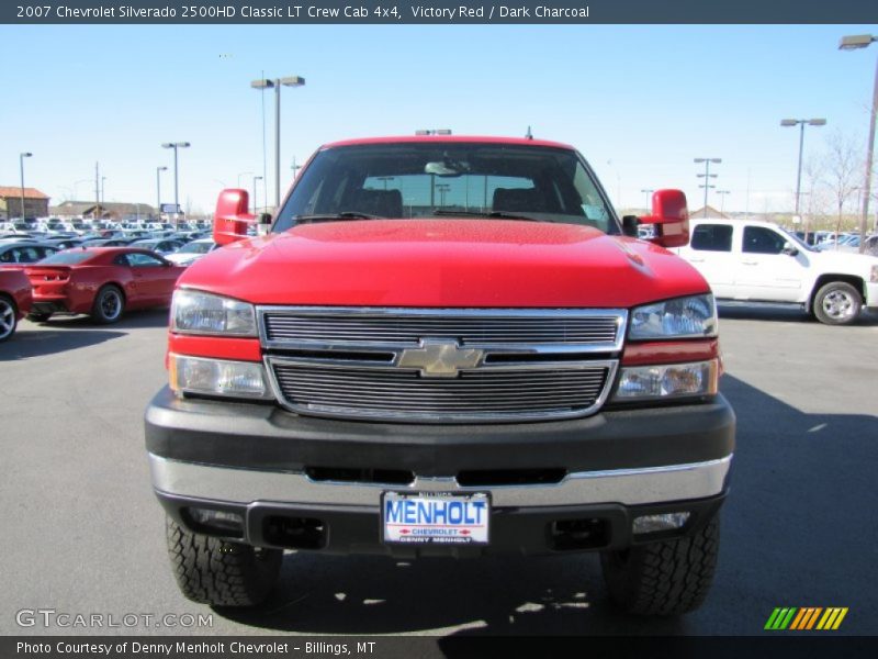 Victory Red / Dark Charcoal 2007 Chevrolet Silverado 2500HD Classic LT Crew Cab 4x4