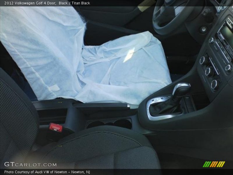 Black / Titan Black 2012 Volkswagen Golf 4 Door