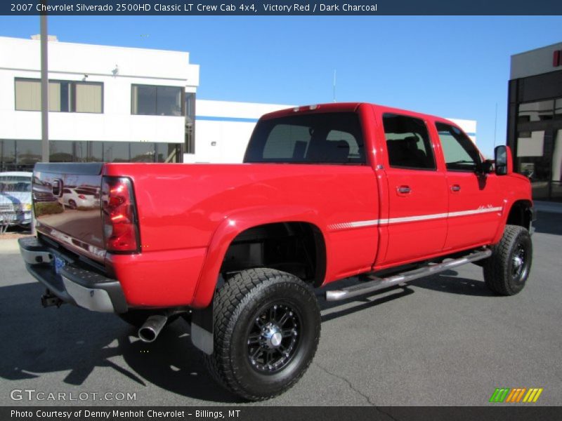 Victory Red / Dark Charcoal 2007 Chevrolet Silverado 2500HD Classic LT Crew Cab 4x4
