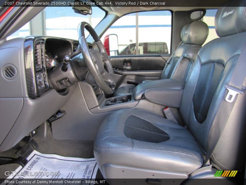 Victory Red / Dark Charcoal 2007 Chevrolet Silverado 2500HD Classic LT Crew Cab 4x4