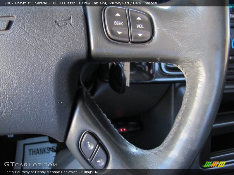 Victory Red / Dark Charcoal 2007 Chevrolet Silverado 2500HD Classic LT Crew Cab 4x4
