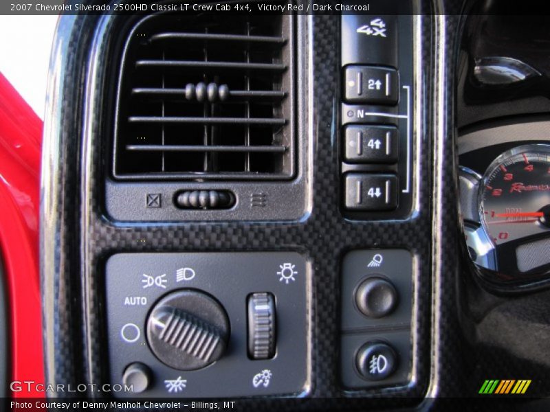 Victory Red / Dark Charcoal 2007 Chevrolet Silverado 2500HD Classic LT Crew Cab 4x4