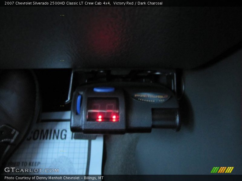 Victory Red / Dark Charcoal 2007 Chevrolet Silverado 2500HD Classic LT Crew Cab 4x4