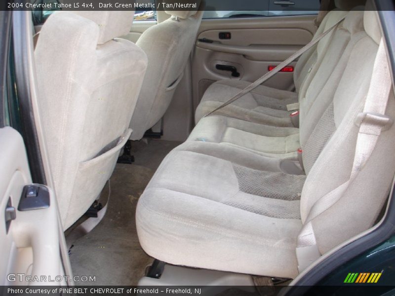 Dark Green Metallic / Tan/Neutral 2004 Chevrolet Tahoe LS 4x4