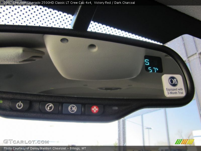 Victory Red / Dark Charcoal 2007 Chevrolet Silverado 2500HD Classic LT Crew Cab 4x4