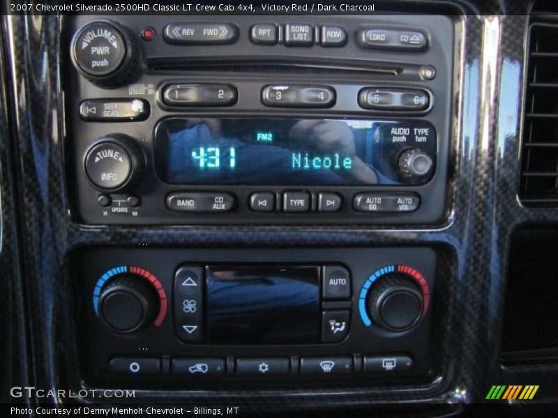 Victory Red / Dark Charcoal 2007 Chevrolet Silverado 2500HD Classic LT Crew Cab 4x4