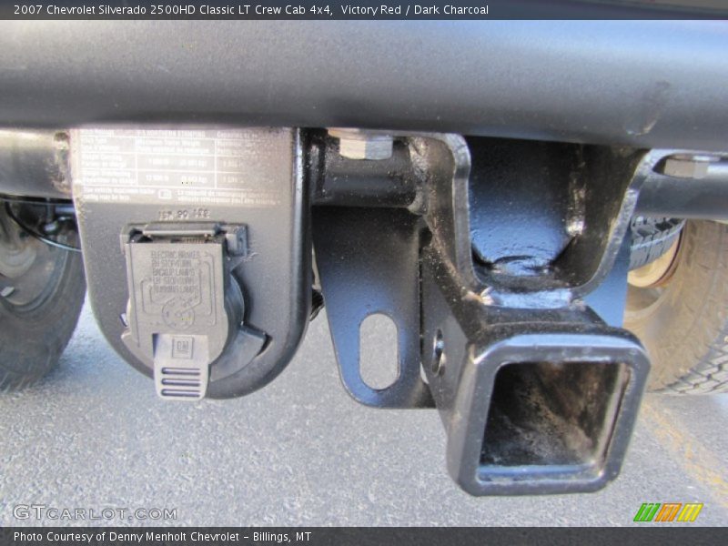 Victory Red / Dark Charcoal 2007 Chevrolet Silverado 2500HD Classic LT Crew Cab 4x4
