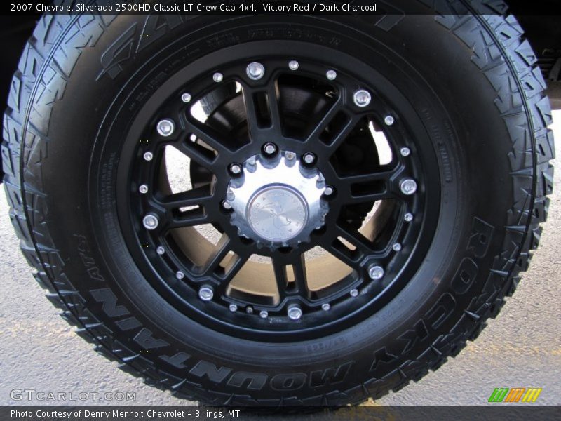 Victory Red / Dark Charcoal 2007 Chevrolet Silverado 2500HD Classic LT Crew Cab 4x4