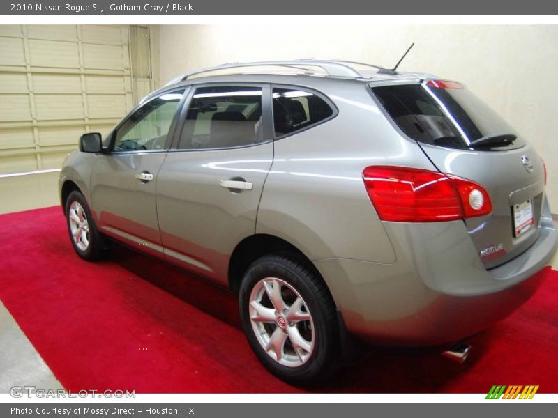 Gotham Gray / Black 2010 Nissan Rogue SL