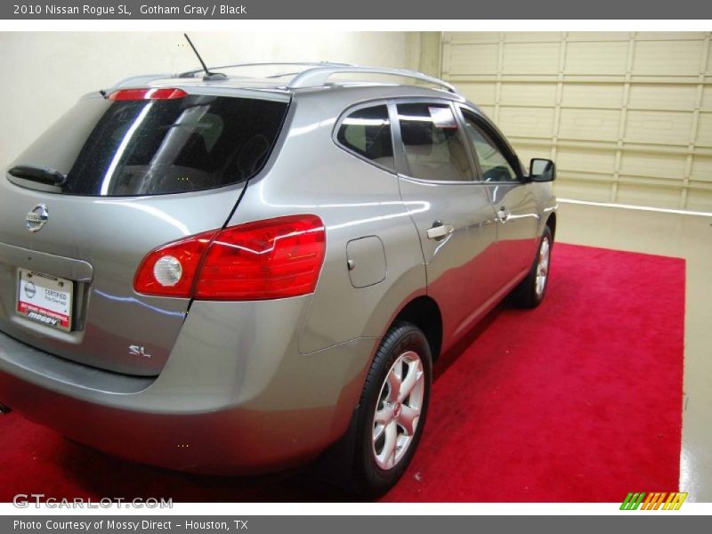 Gotham Gray / Black 2010 Nissan Rogue SL