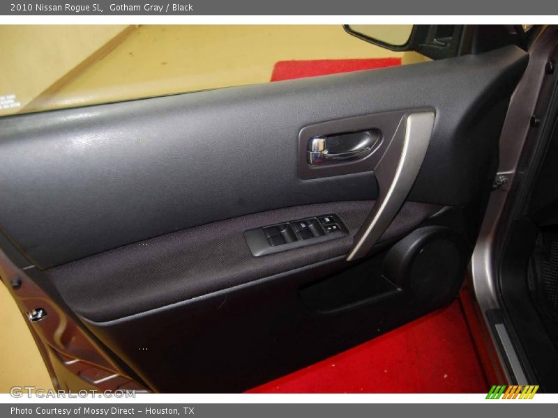 Gotham Gray / Black 2010 Nissan Rogue SL