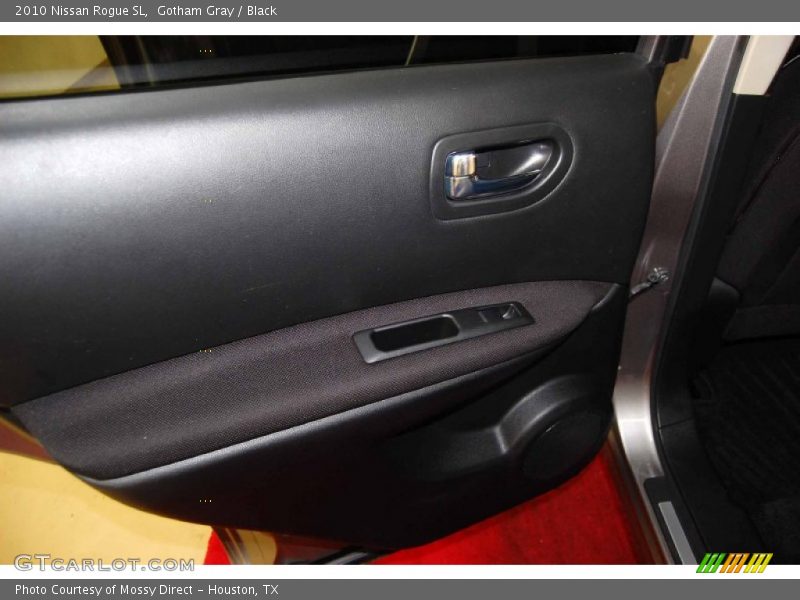Gotham Gray / Black 2010 Nissan Rogue SL