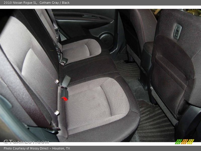 Gotham Gray / Black 2010 Nissan Rogue SL