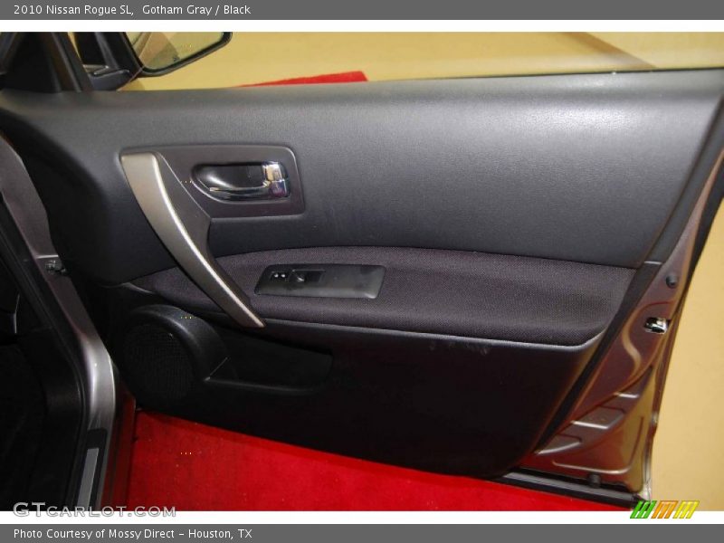 Gotham Gray / Black 2010 Nissan Rogue SL
