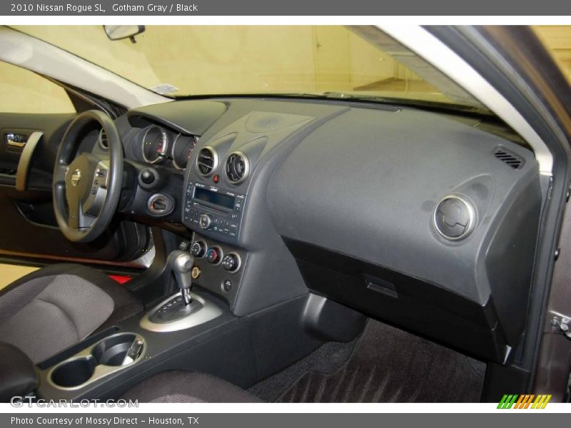 Gotham Gray / Black 2010 Nissan Rogue SL