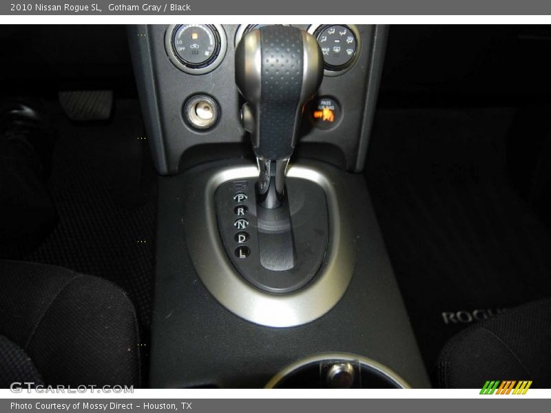 Gotham Gray / Black 2010 Nissan Rogue SL