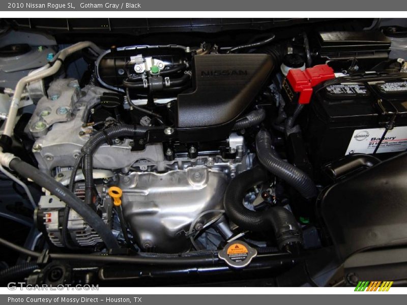 Gotham Gray / Black 2010 Nissan Rogue SL