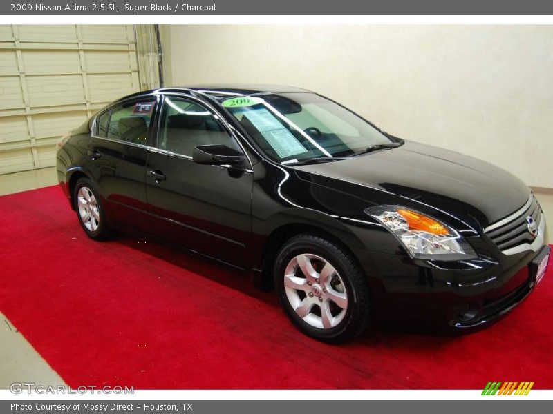 Super Black / Charcoal 2009 Nissan Altima 2.5 SL