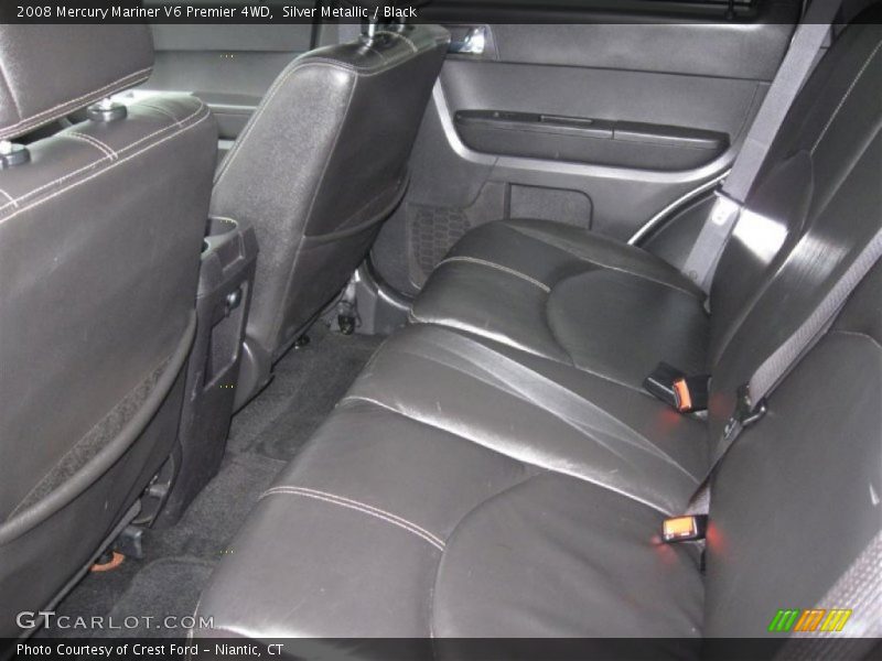 Silver Metallic / Black 2008 Mercury Mariner V6 Premier 4WD