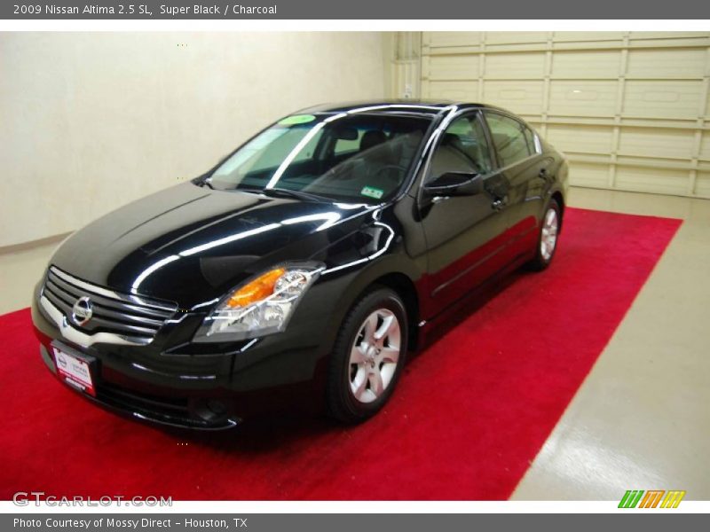 Super Black / Charcoal 2009 Nissan Altima 2.5 SL