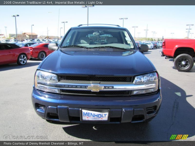 Imperial Blue Metallic / Light Gray 2008 Chevrolet TrailBlazer LS 4x4