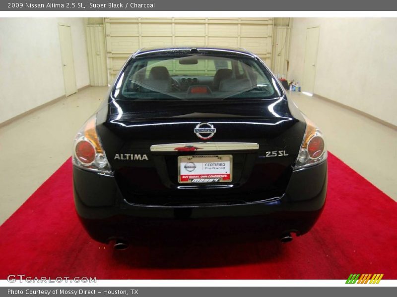 Super Black / Charcoal 2009 Nissan Altima 2.5 SL