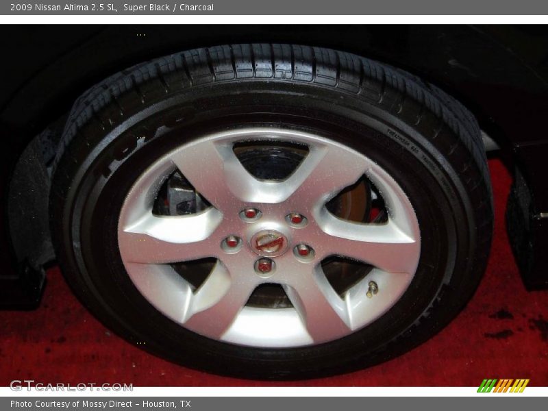 Super Black / Charcoal 2009 Nissan Altima 2.5 SL
