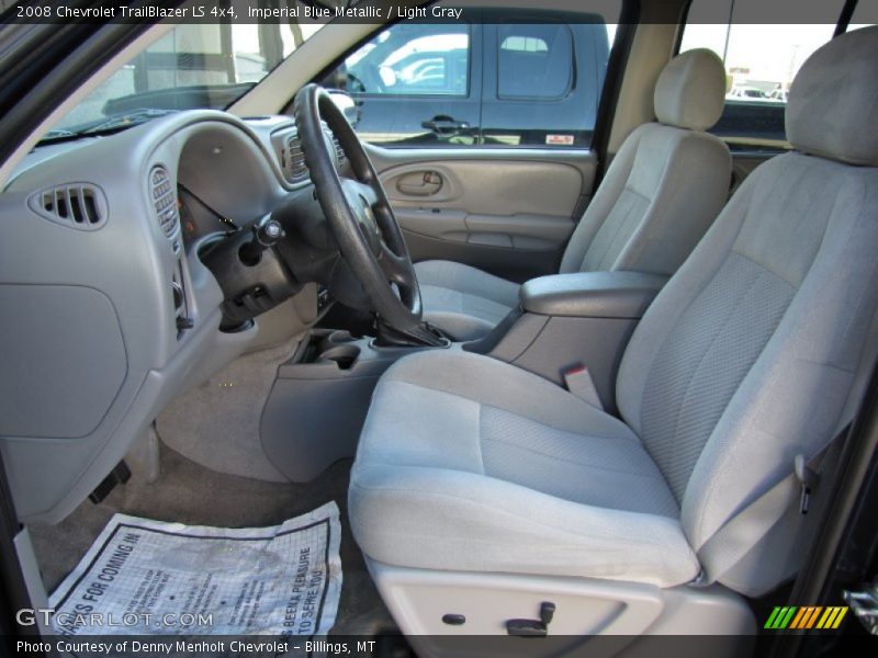 Imperial Blue Metallic / Light Gray 2008 Chevrolet TrailBlazer LS 4x4