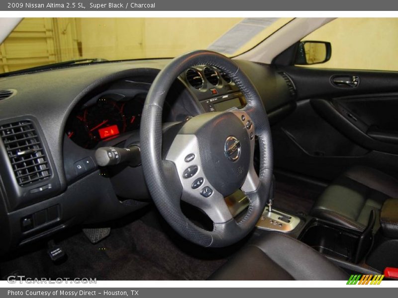 Super Black / Charcoal 2009 Nissan Altima 2.5 SL