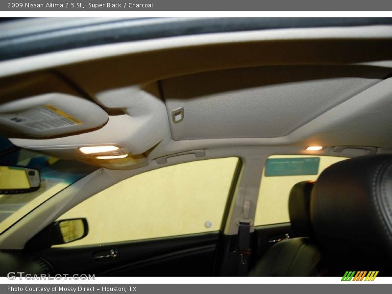 Super Black / Charcoal 2009 Nissan Altima 2.5 SL