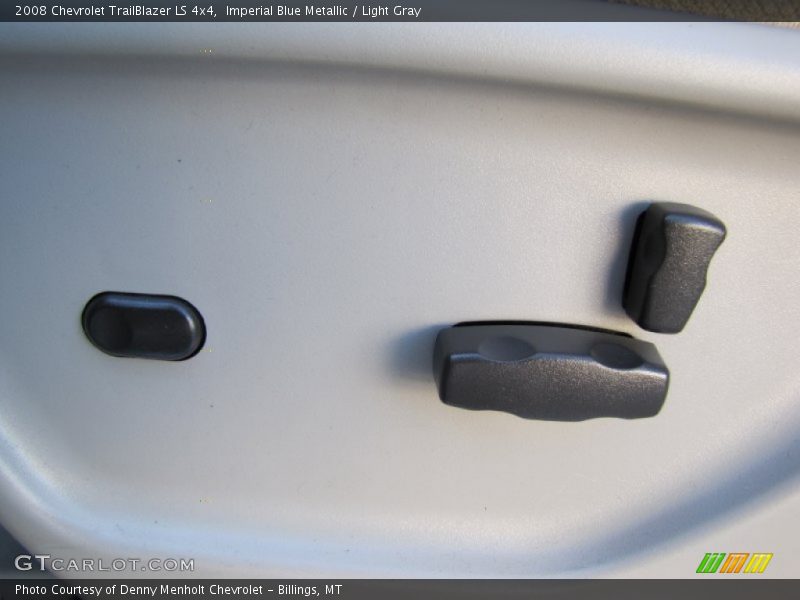 Imperial Blue Metallic / Light Gray 2008 Chevrolet TrailBlazer LS 4x4