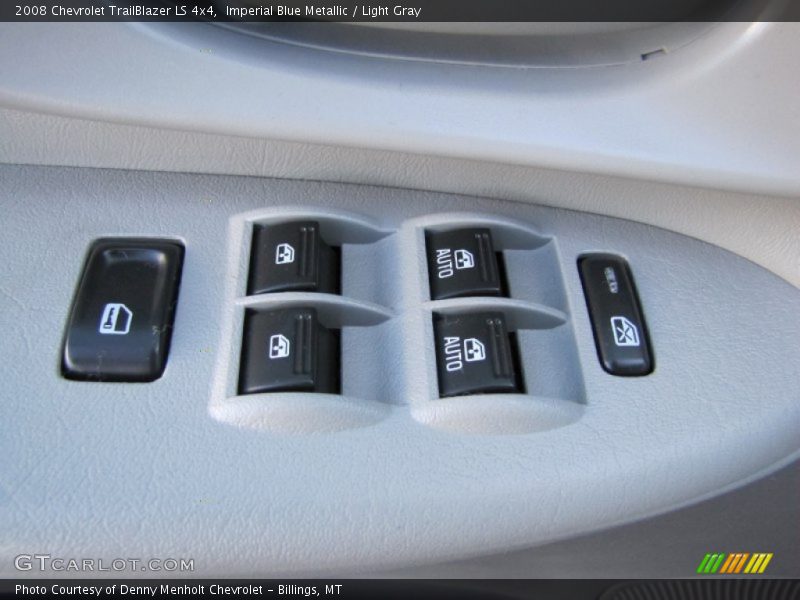 Imperial Blue Metallic / Light Gray 2008 Chevrolet TrailBlazer LS 4x4