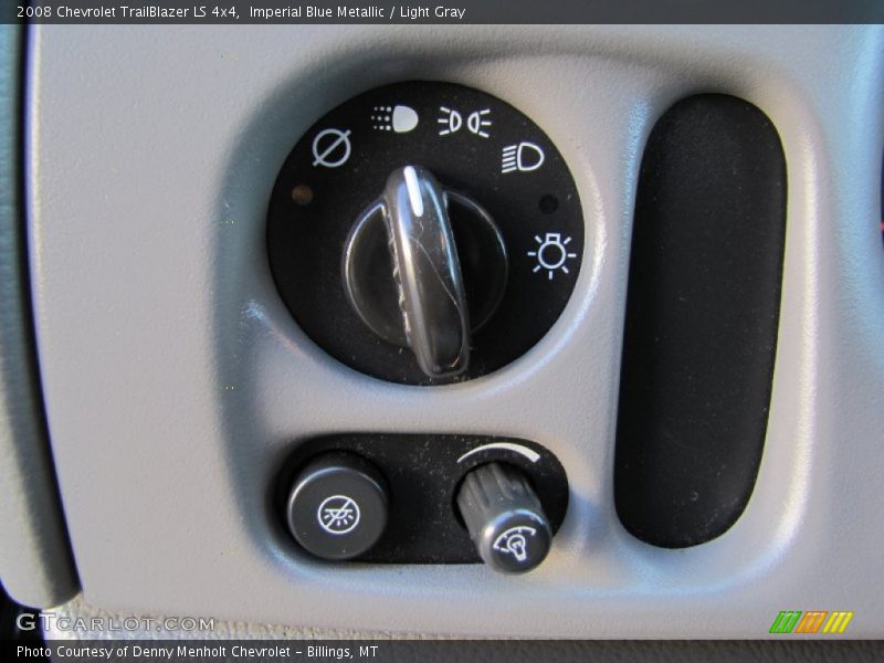 Imperial Blue Metallic / Light Gray 2008 Chevrolet TrailBlazer LS 4x4