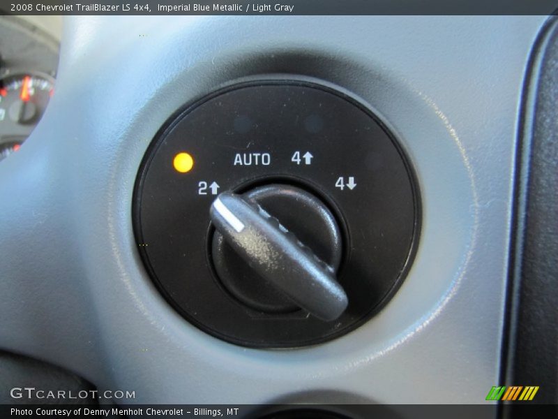 Imperial Blue Metallic / Light Gray 2008 Chevrolet TrailBlazer LS 4x4