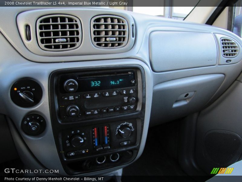 Imperial Blue Metallic / Light Gray 2008 Chevrolet TrailBlazer LS 4x4