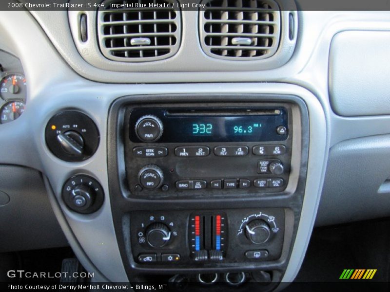 Imperial Blue Metallic / Light Gray 2008 Chevrolet TrailBlazer LS 4x4