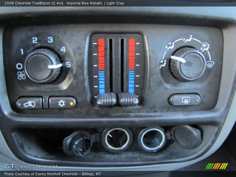 Imperial Blue Metallic / Light Gray 2008 Chevrolet TrailBlazer LS 4x4